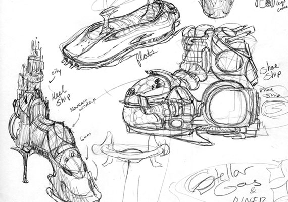 Shoe Space Ships