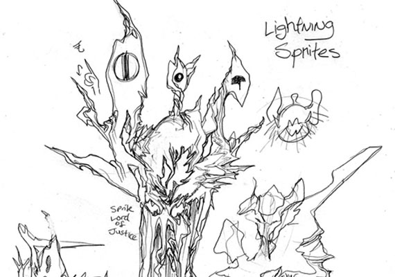 Lightning Sprites